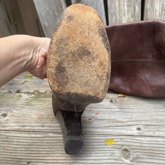 Miss sixty brown high leather boots size 37 - Picture 4 of 16
